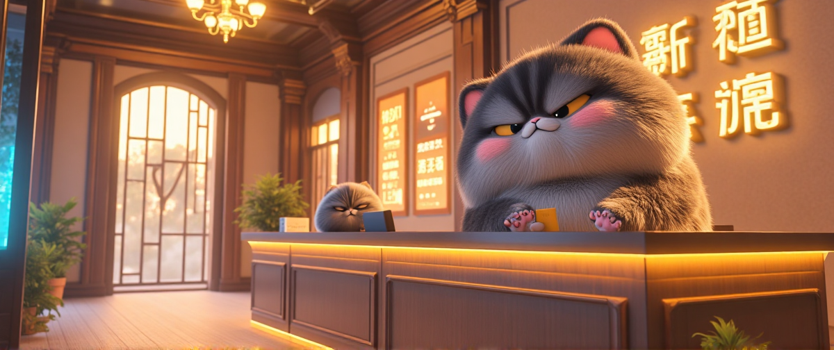 主廳環境 - 溫暖燈光